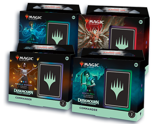 MTG Duskmourn House of Horror (Set of 4) Commander Decks