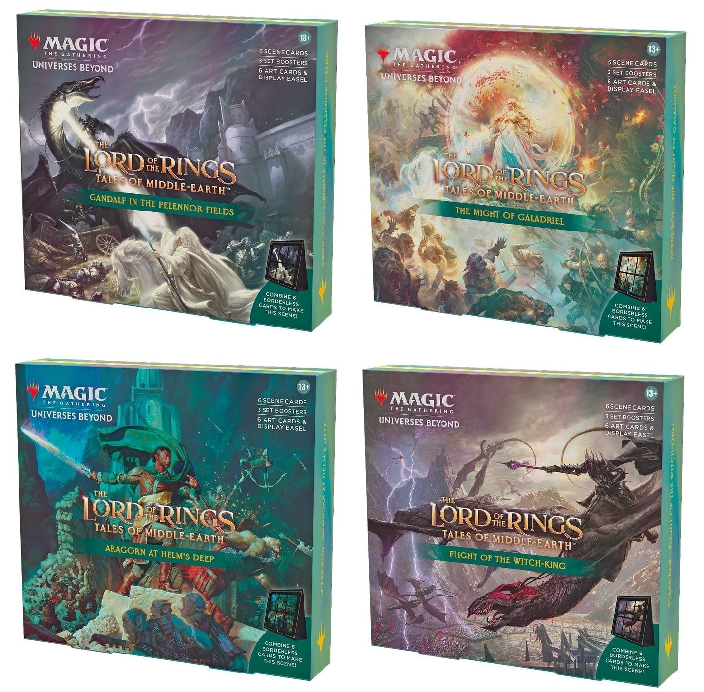 MTG The Lord of the Rings: Tales of Middle-Earth vol. 2 [x4] Scene Box (1 of each)